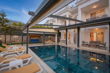 Villa Arda – Private Rental Villa in Ovacık, Fethiye | 4 Bedrooms, Covered Pool