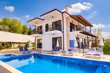 Luxury Villa Kaya in Kas Çukurbağ Neighborhood | 4 Bedrooms, Private Swimming Pool