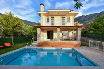 Villa Almond in Fethiye Ovacık: A Holiday Villa with 3 Bedrooms, Close Proximity to the Sea and City Center