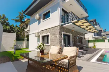 Private Holiday Villa in Fethiye Hisarönü – 3 Bedrooms with Pool and Garden