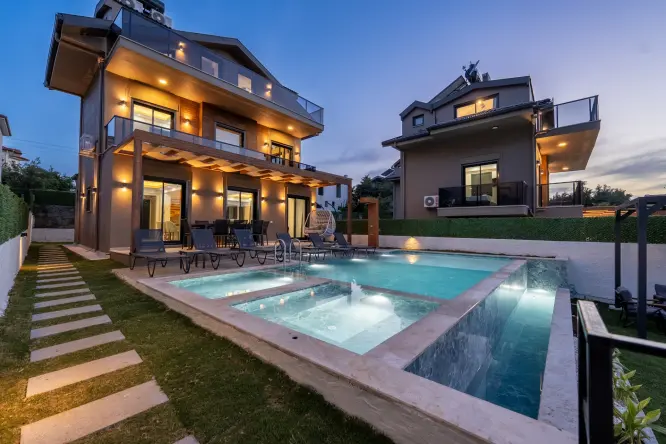 Villa Maison Lumiere – Luxury Private Pool Villa with Jacuzzi in Fethiye Ovacık