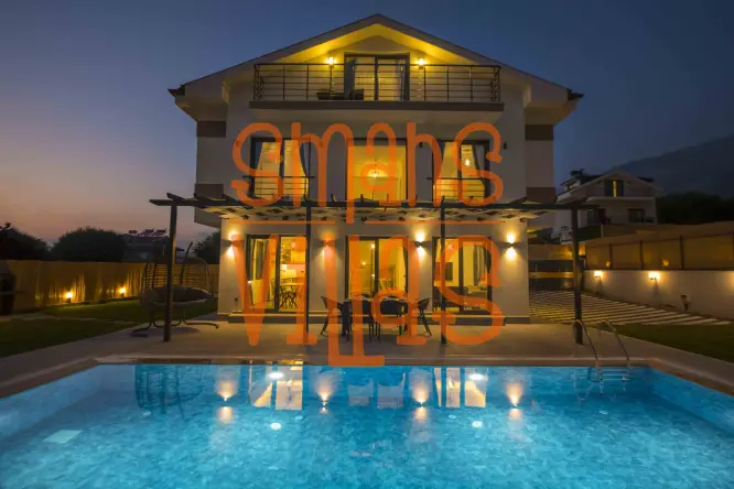 Luxury Holiday Villa Bahar in Ölüdeniz Fethiye | Private Pool & Jacuzzi