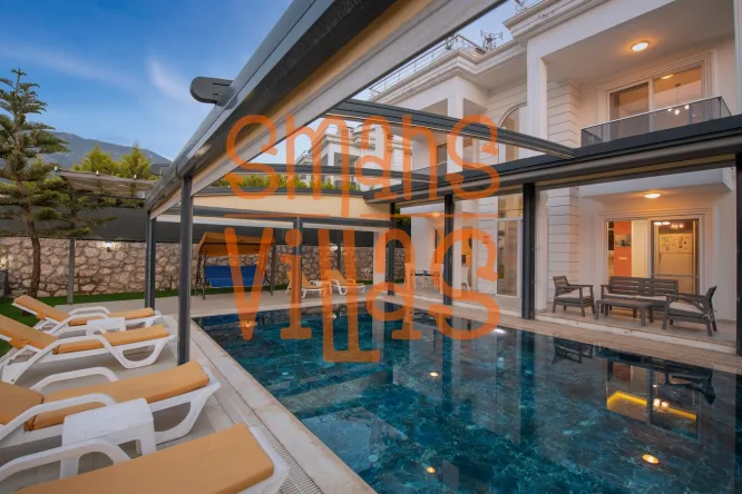 Villa Arda – Private Rental Villa in Ovacık, Fethiye | 4 Bedrooms, Covered Pool