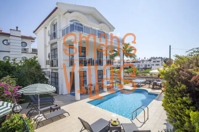 Private Pool Villa Azra in Fethiye Çalış – 3 Bedrooms for Rent