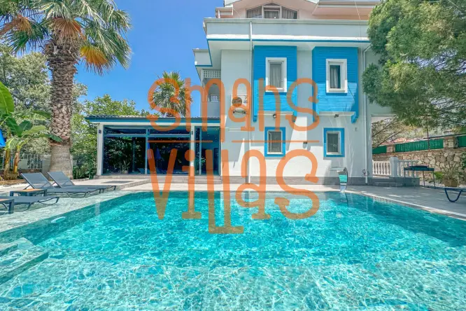 8 Guest Villa with Sauna & Turkish Bath in Ovacık | Villa Öykü