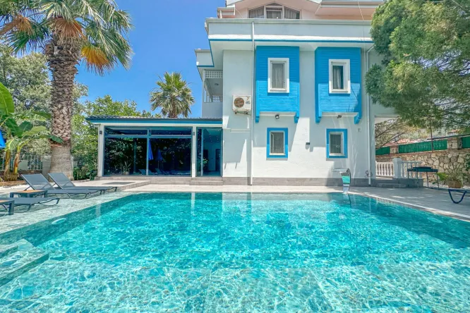 8 Guest Villa with Sauna & Turkish Bath in Ovacık | Villa Öykü