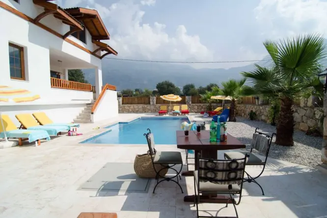 Secluded 5-Bedroom Villa in Fethiye Ovacık | Private Pool & Stylish Design