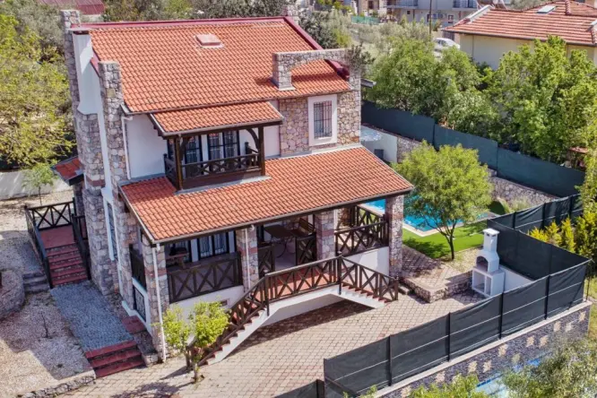 Dazzling Villa in Fethiye | Conservative Duplex 2+1 Villa with a Unique Location in Hisarönü