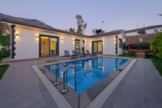 Our 2-bedroom villa in Fethiye Ölüdeniz Ovacık | Secluded Pool, Private Spaces | Accommodates 5 People