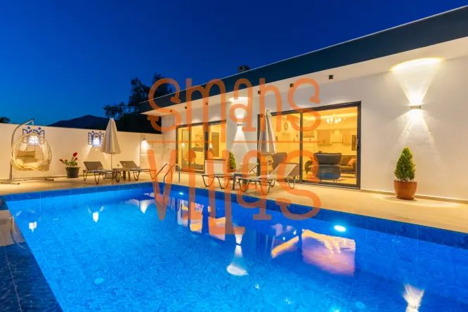 Villa Milid Kalkan - Honeymoon and Family Villa with Private Pool and Jacuzzi