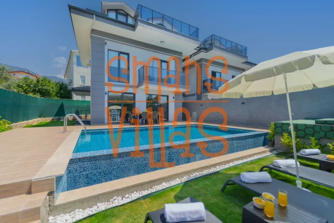 Villa Polina 1 - Beautiful Villa Rental in Ölüdeniz, Fethiye | Private Pool & 3 Bedrooms