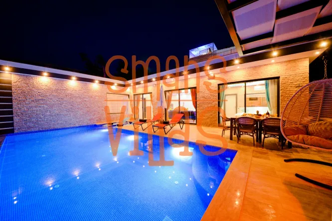 Private & Heated Pool Villa – Villa Anemon 2, Kalkan Akbel