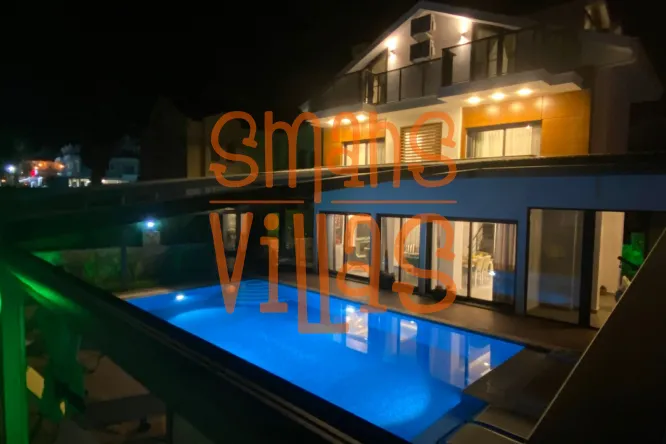 Luxury Villa Barış in Fethiye | Private Pool, Jacuzzi & Modern Amenities